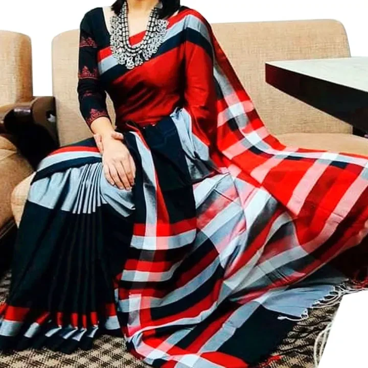 Multicolor Tangail Saree for Women – Elegant Indian Sari