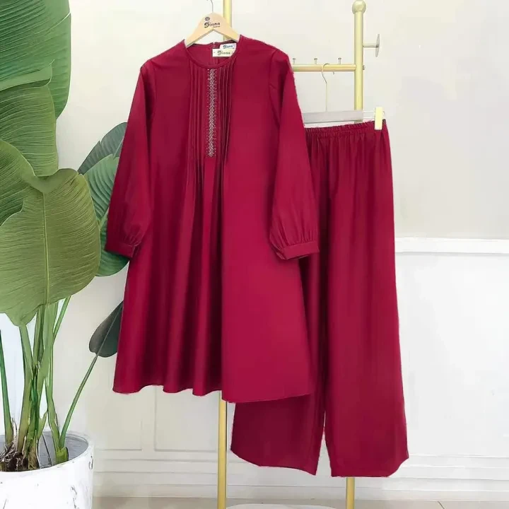 Cotton Two-Piece Western Dress for Women – All Season Wear