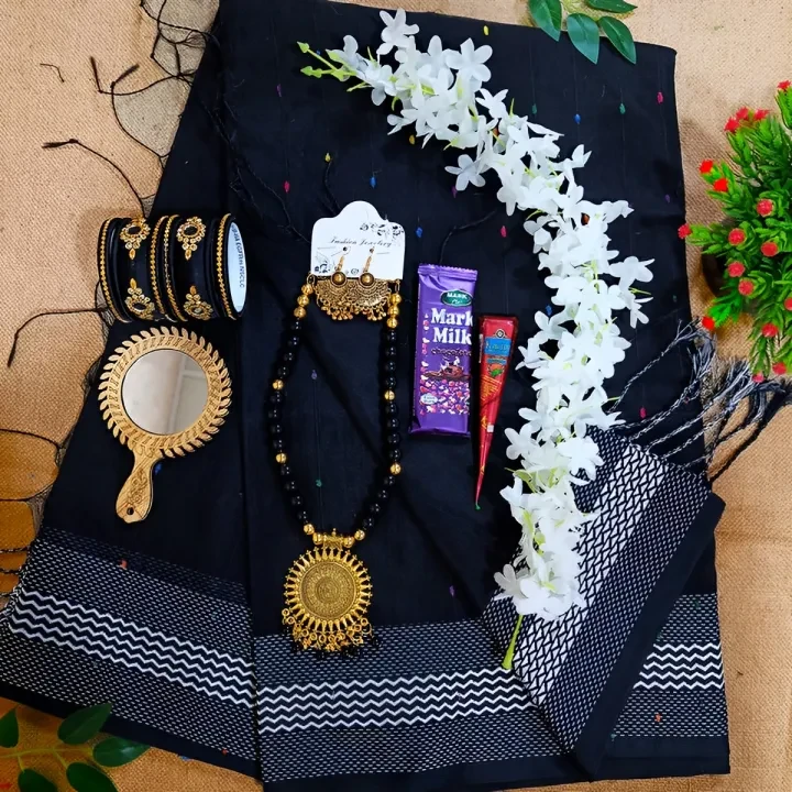 Exclusive Saree Combo Gift Pack – Full Bridal Accessories Set